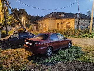 1997 Kia Sephia II, красный, 75000 рублей, вид 4