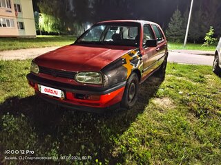 1994 Volkswagen Golf III, красный, 115000 рублей, вид 1