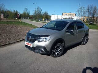 2018 Renault Logan Stepway II Рестайлинг, бежевый, 850000 рублей, вид 1