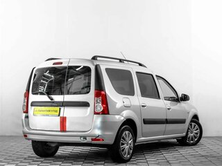 2014 Lada (ВАЗ) Largus I, серебристый, 740000 рублей, вид 4