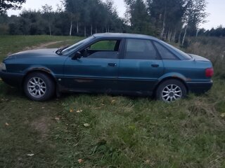 1994 Audi 80 V (B4), зелёный, 150000 рублей, вид 4