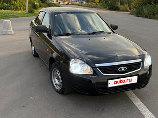 2017 Lada (ВАЗ) Priora I Рестайлинг, чёрный, 475000 рублей, вид 3