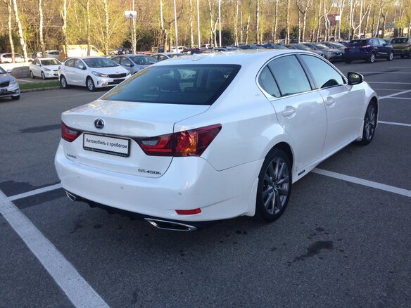 2012 Lexus GS 450h IV, белый - вид 1