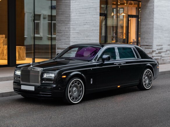 2012 Rolls-Royce Phantom Extended VII Рестайлинг (Series II), чёрный - вид 2