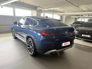 2025 BMW X4 20i II (G02) Рестайлинг, синий, 7990000 рублей, вид 4