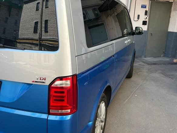 2016 Volkswagen Multivan T6, серебристый, 3850000 рублей - вид 26
