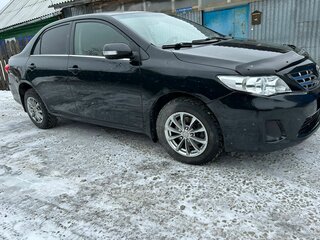 2013 Toyota Corolla X (E140, E150) Рестайлинг, чёрный, 1300000 рублей, вид 5