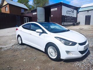 2012 Hyundai Elantra V (MD), белый, 700000 рублей, вид 1