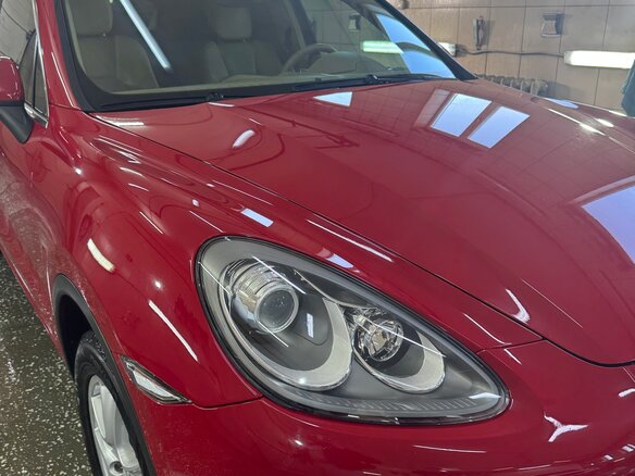 2013 Porsche Cayenne Diesel II (958), красный, 3250000 рублей - вид 9