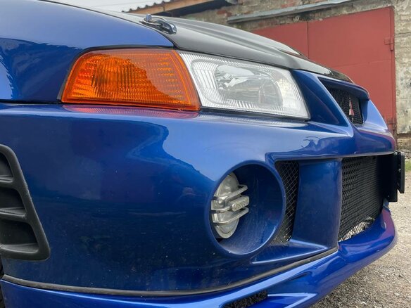1998 Mitsubishi Lancer Evolution V, синий, 700000 рублей - вид 15