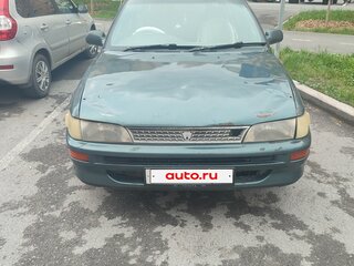 1996 Toyota Corolla VII (E100), зелёный, 140000 рублей, вид 1