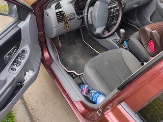 2007 Hyundai Accent ТагАЗ II, красный, 400000 рублей, вид 3