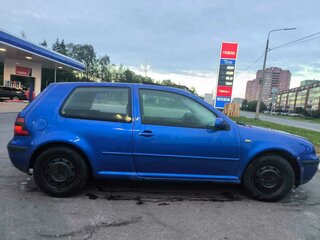 1998 Volkswagen Golf IV, синий, 270000 рублей, вид 3
