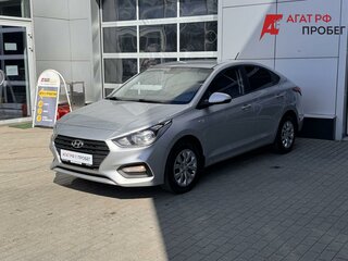 2017 Hyundai Solaris II, серебристый, 1265000 рублей, вид 3
