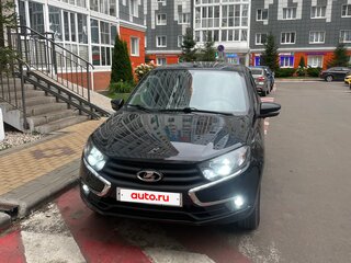 2020 Lada (ВАЗ) Granta I Рестайлинг, чёрный, 550000 рублей, вид 2