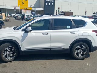 2021 Hyundai Santa Fe IV Рестайлинг, белый, 3300000 рублей, вид 4