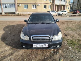 2006 Hyundai Sonata ТагАЗ IV (EF) Рестайлинг, чёрный, 300000 рублей, вид 4