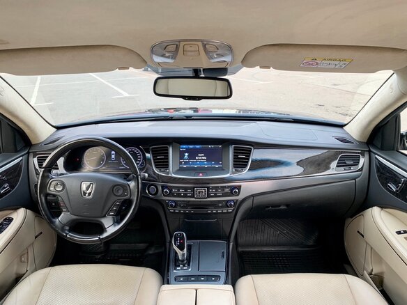 2013 Hyundai Equus II Рестайлинг, чёрный, 1350000 рублей - вид 9