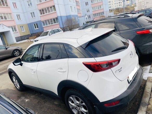 2018 Mazda CX-3 I Рестайлинг, белый, 1895000 рублей - вид 7