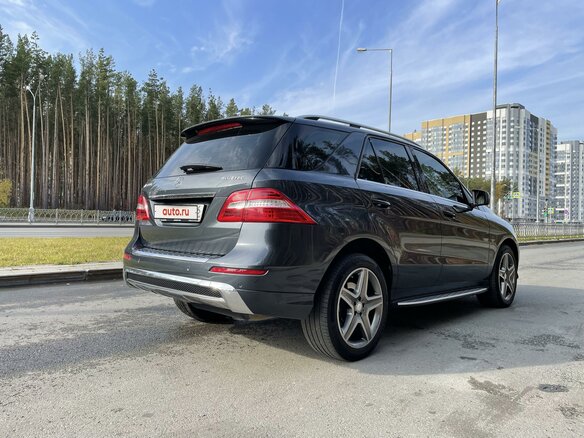 2014 Mercedes-Benz M-Класс 350 CDI III (W166), серый, 3350000 рублей - вид 4