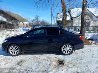 2008 Toyota Corolla X (E140, E150), чёрный, 865000 рублей, вид 3