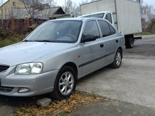 2011 Hyundai Accent ТагАЗ II, серый, 470000 рублей, вид 3