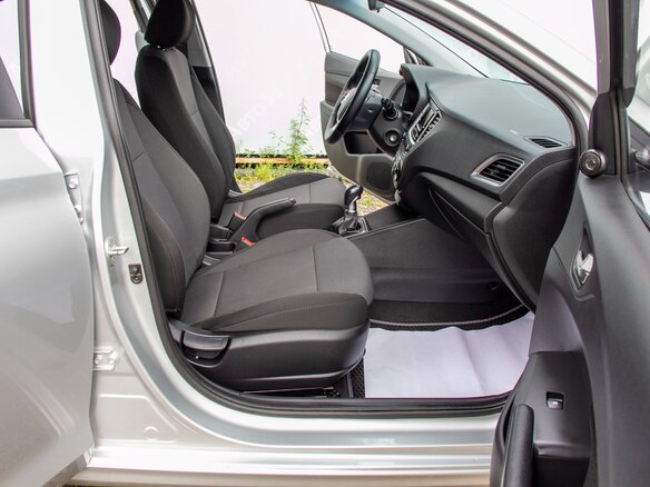 2019 Hyundai Solaris II, серебристый, 1239000 рублей - вид 7