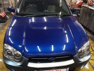 2005 Subaru Impreza II Рестайлинг 1, синий, 680000 рублей, вид 2