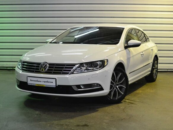 2012 Volkswagen Passat CC I Рестайлинг, белый