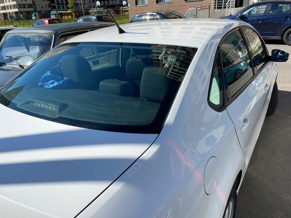 2013 Volkswagen Polo V, белый, 599000 рублей - вид 7