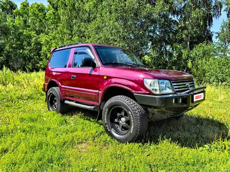 1997 Toyota Land Cruiser Prado 90 Series, пурпурный, 1210000 рублей, вид 1