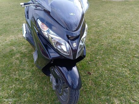 2010 Suzuki Burgman (SkyWave) 400, чёрный, 320828 рублей, вид 3