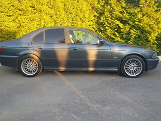 2000 BMW 5 серии 528i IV (E39), серый, 690000 рублей, вид 2