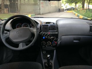 2011 Hyundai Accent ТагАЗ II, чёрный, 370000 рублей, вид 5
