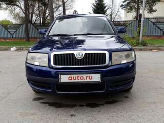 2006 Skoda Superb I Рестайлинг, синий, 750000 рублей, вид 3