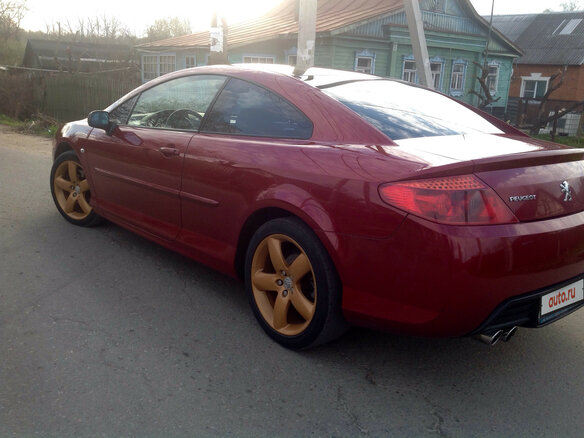 2006 Peugeot 407, красный - вид 4