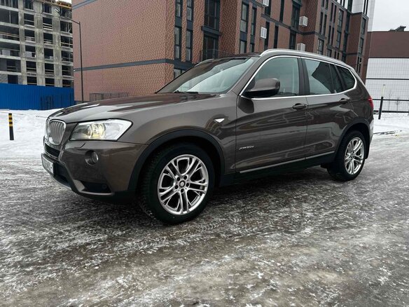 2012 BMW X3 20d xDrive II (F25), коричневый, 1918104 рублей - вид 4