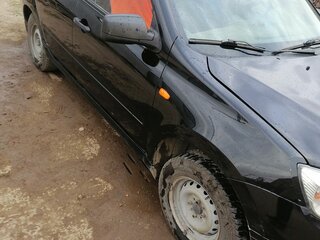 2014 Lada (ВАЗ) Granta I, чёрный, 235000 рублей, вид 2