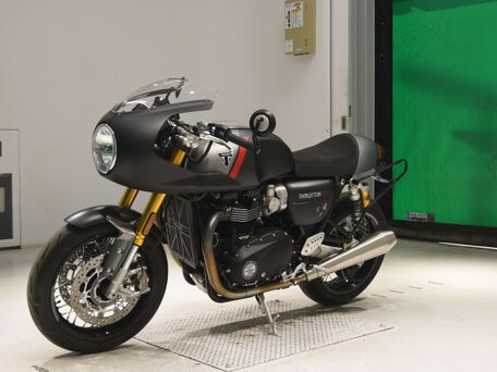2022 Triumph Thruxton, чёрный, 1500000 рублей, вид 4