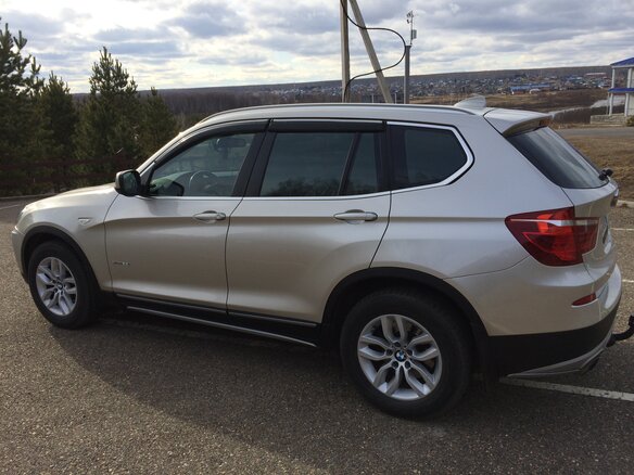 2012 BMW X3 28i xDrive II (F25), серебристый - вид 7
