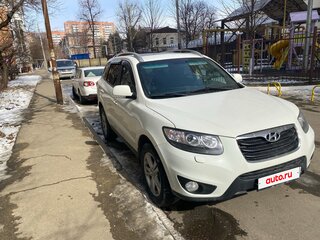 2011 Hyundai Santa Fe II Рестайлинг, белый, 1550000 рублей, вид 2