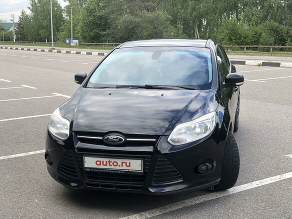 2012 Ford Focus III, чёрный, 950000 рублей - вид 1