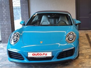 2016 Porsche 911 Carrera VII (991) Рестайлинг, голубой, 12250000 рублей, вид 2