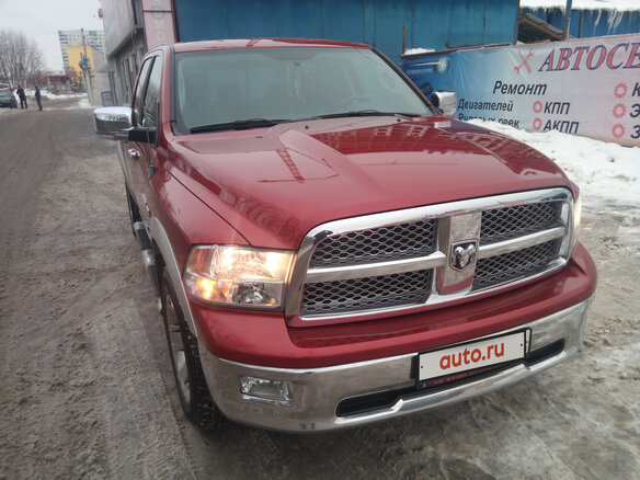 2009 Dodge RAM IV (DS/DJ), красный - вид 1