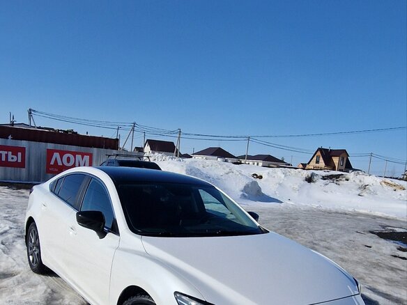 2021 Mazda 6 III (GJ) Рестайлинг 2, белый, 2100000 рублей
