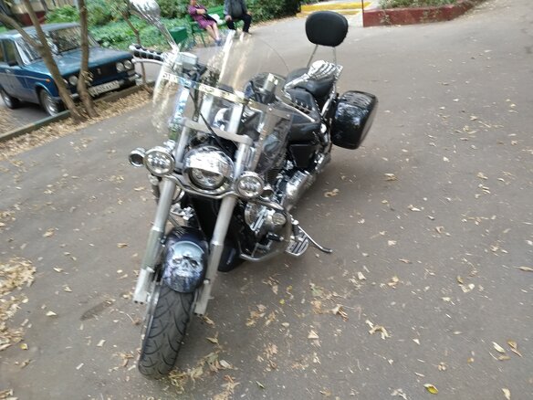 2002 Honda VTX 1800, чёрный - вид 5