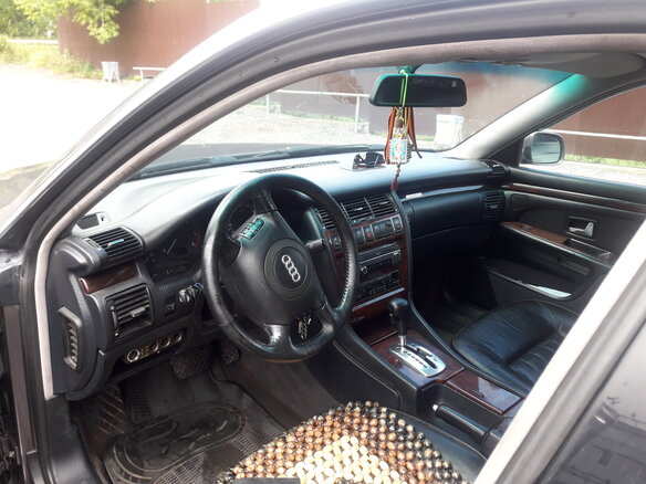 1998 Audi A8 I (D2), серебристый - вид 5