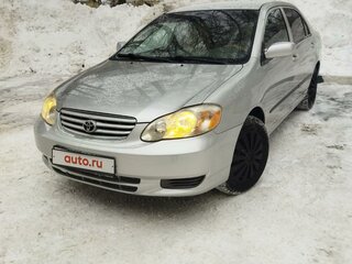 2004 Toyota Corolla IX (E120, E130), серый, 680000 рублей, вид 2