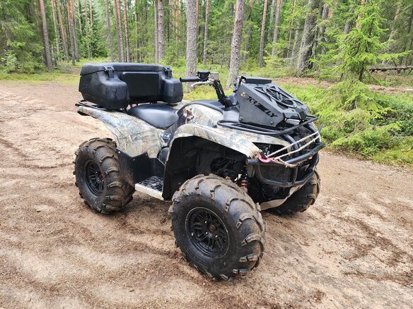 2013 Yamaha Grizzly 700, зелёный - вид 3