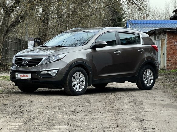2011 Kia Sportage III, коричневый, 1250000 рублей